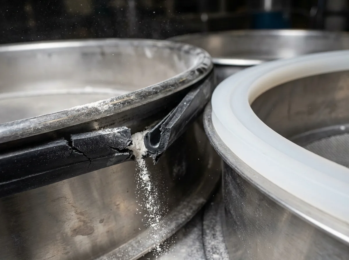 ความสำคัญของซีลยางขอบตะแกรง (Rubber Gasket) และรอบระยะเวลาการเปลี่ยนอะไหล่เพื่อป้องกันฝุ่นรั่วไหล
