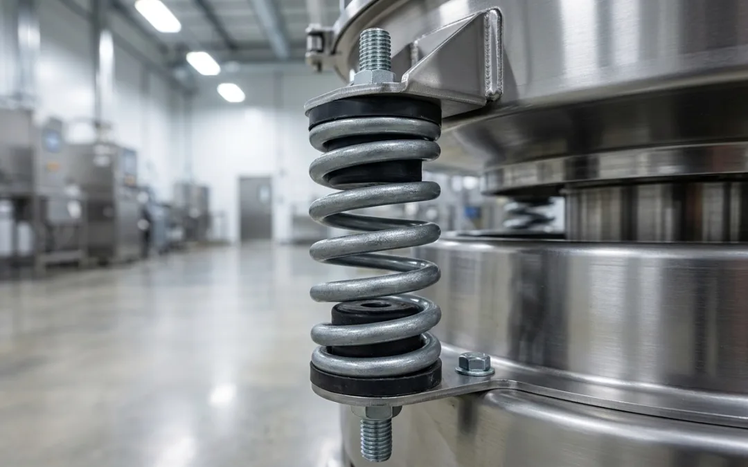 การบำรุงรักษาเชิงป้องกันสำหรับ “สปริงเครื่องร่อนอุตสาหกรรม” (Vibration Springs): ปัจจัยสำคัญที่ส่งผลต่อเสถียรภาพของเครื่องจักร