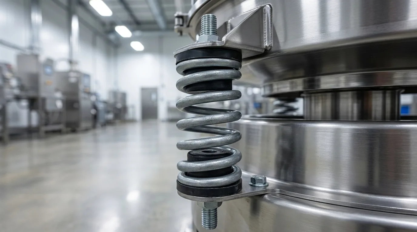 การบำรุงรักษาเชิงป้องกันสำหรับ “สปริงเครื่องร่อนอุตสาหกรรม” (Vibration Springs): ปัจจัยสำคัญที่ส่งผลต่อเสถียรภาพของเครื่องจักร