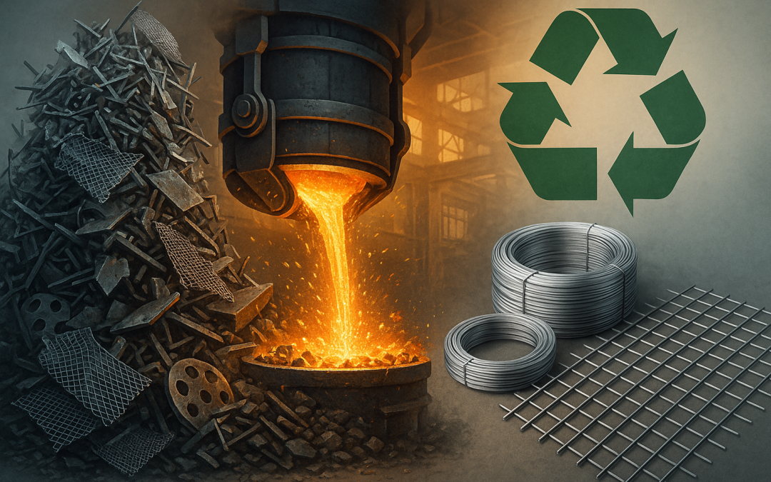 การรีไซเคิลเศษโลหะและบทบาทใน Green Industry