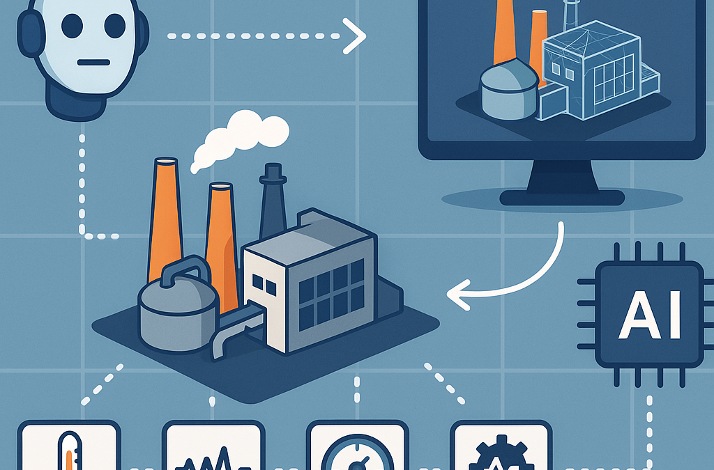 Digital Twin Technology: จำลองโรงงานด้วย AI