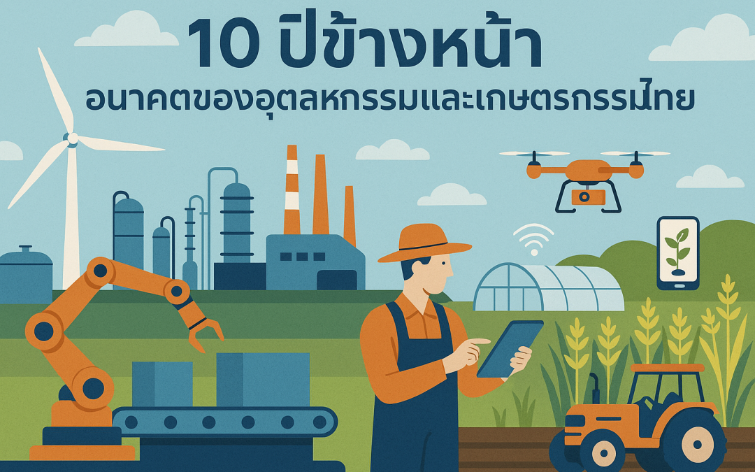 10 ปีข้างหน้า: อนาคตของอุตสาหกรรมและเกษตรกรรมไทย