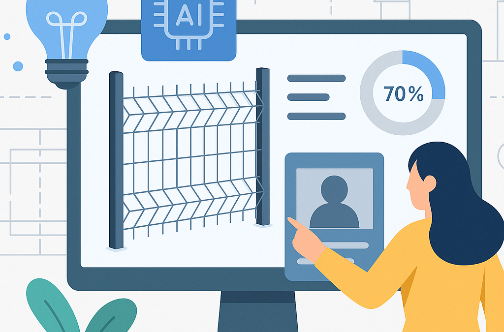 AI ช่วยออกแบบรั้ว: เทคโนโลยีใหม่สำหรับการเลือกวัสดุ ขนาด และความปลอดภัย