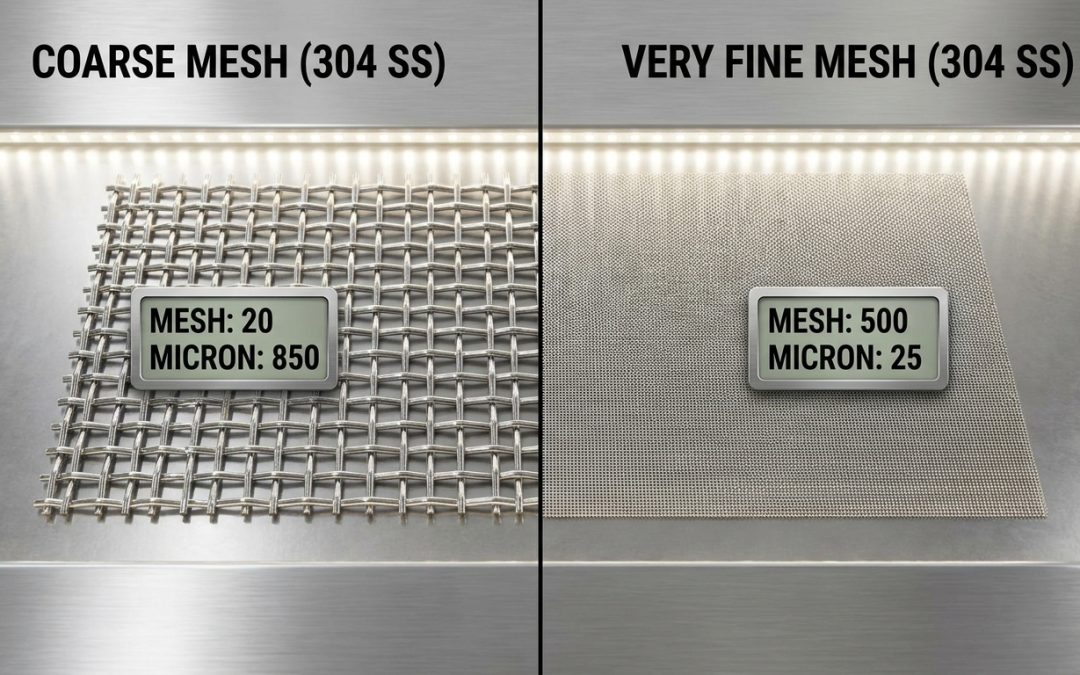คู่มือเลือกตะแกรงให้ตรงสเปก: “Mesh” กับ “Micron” ต่างกันอย่างไร? และวิธีสั่งซื้อไม่ให้พลาด