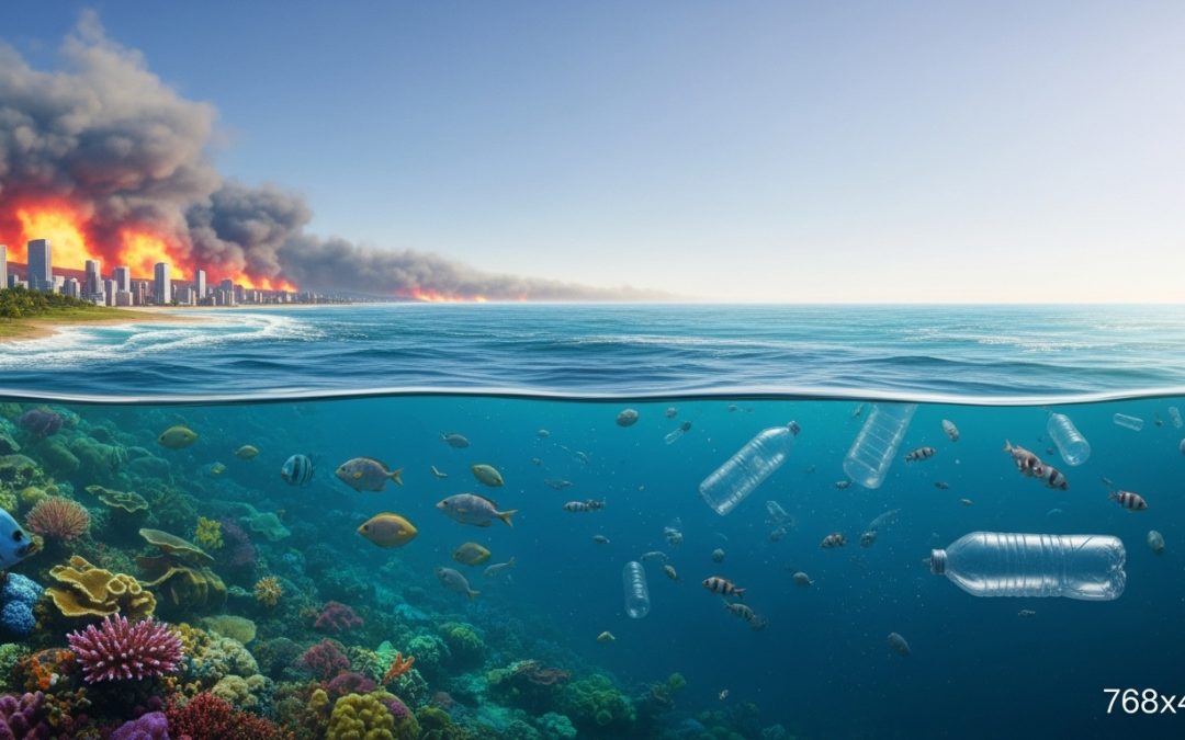 วิกฤติสิ่งแวดล้อมปี 2025: ภูมิอากาศ พลาสติก และมหาสมุทรที่กำลังเปลี่ยนไป