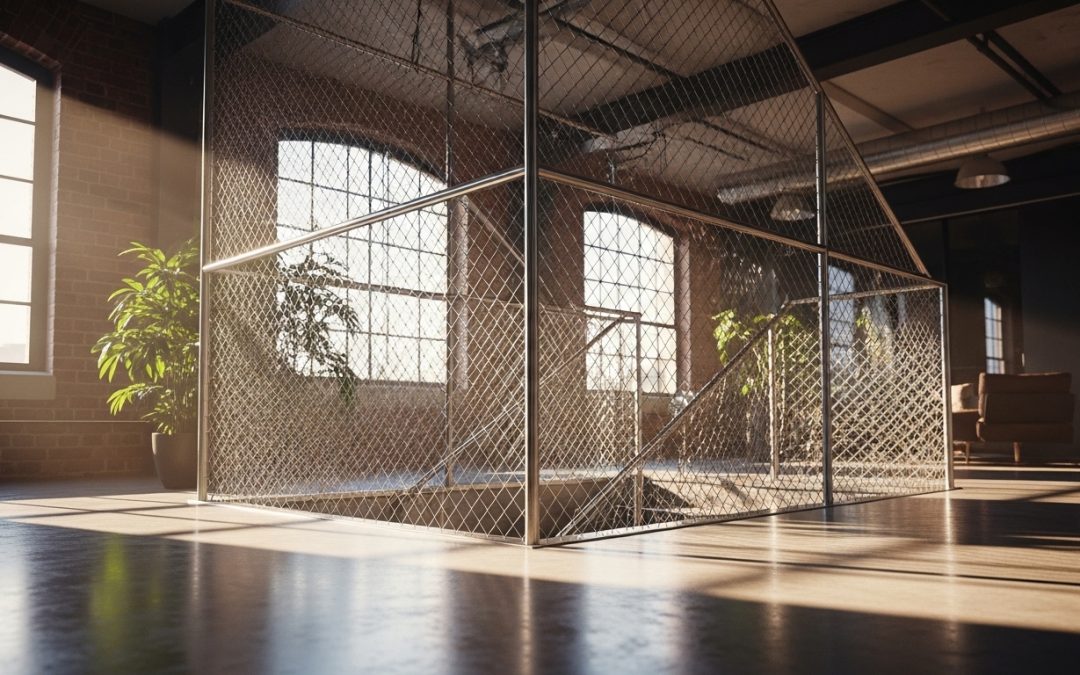 เปลี่ยนบ้านให้เท่ด้วย “Industrial Loft” เทรนด์ตกแต่งด้วยตาข่ายสแตนเลสที่ “สายดีไซน์” ต้องมี!