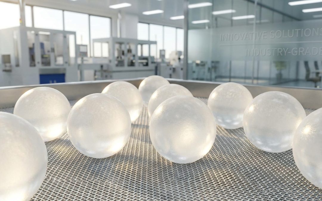 แก้ปัญหา “ตะแกรงอุดตัน” (Mesh Blinding): นวัตกรรม Bouncing Ball เกรดอาหารที่รักษ์โลกและเพิ่มประสิทธิภาพการผลิต