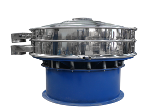 เครื่องร่อนสแตนเลส 1 ชั้น 2 ทางออก 1 Layer Stainless Steel Vibrating Sieve 2 Outlets